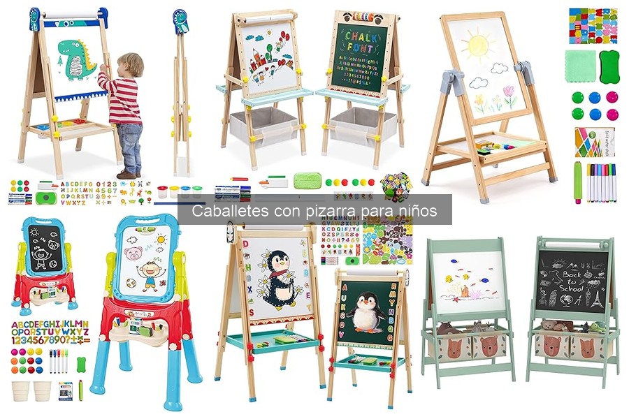 Guía para elegir el mejor caballete con pizarra para niños