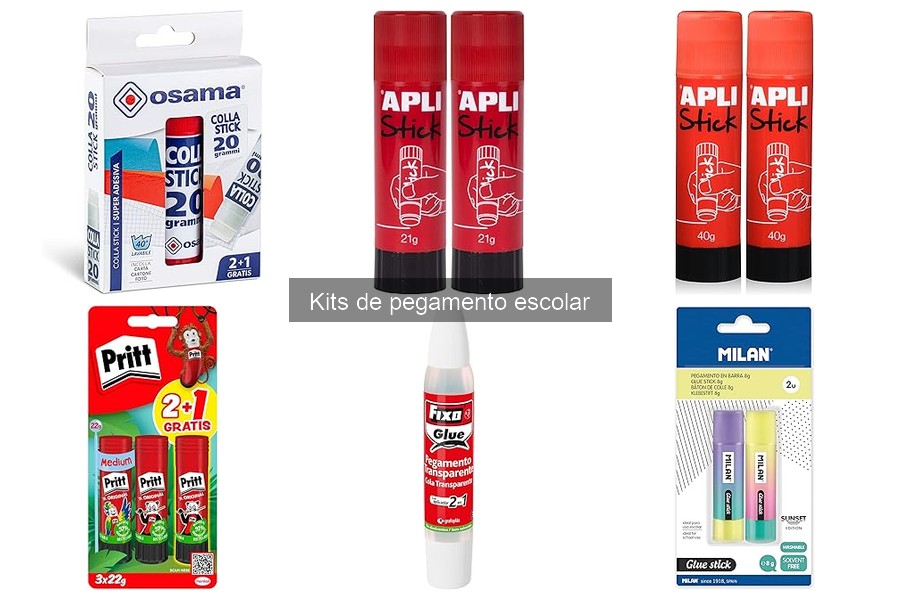 Guía para elegir el mejor kit de pegamento escolar