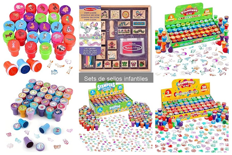 Guía para elegir el mejor set de sellos infantiles