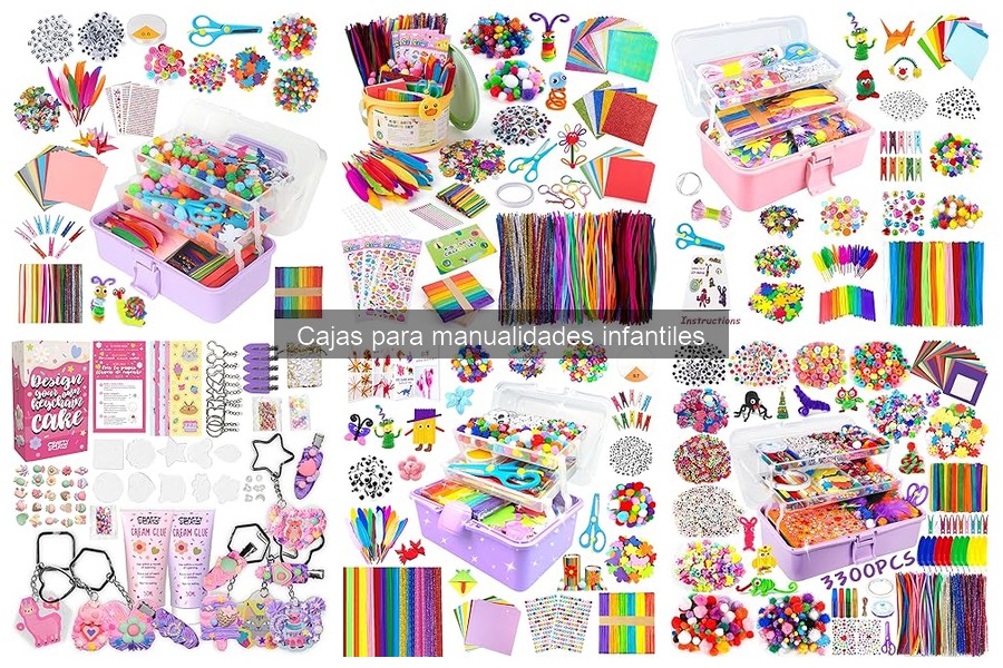Guía para elegir la mejor caja de manualidades infantiles