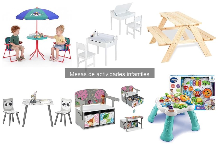 Guía para elegir la mejor mesa de actividades infantil