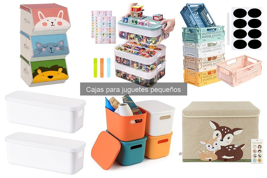 Guía para elegir las mejores cajas para juguetes pequeños