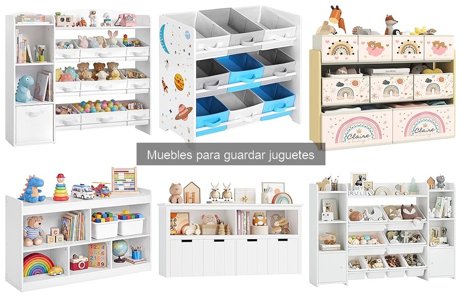 Guía para Elegir Muebles para Guardar Juguetes Eficazmente