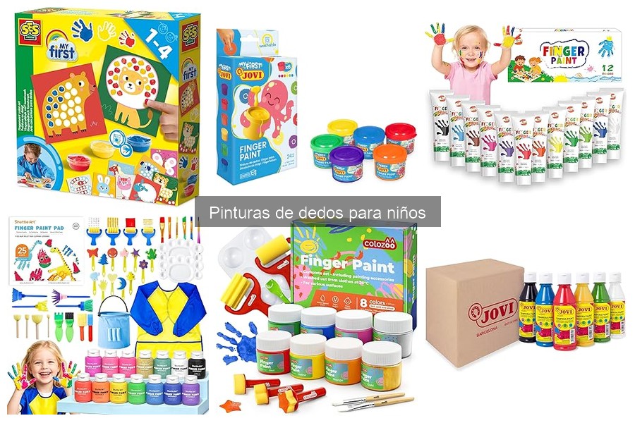 Guía para Elegir Pinturas de Dedos Seguras y No Tóxicas