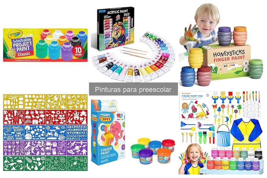 Guía para elegir pinturas seguras para niños en preescolar