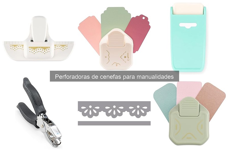 Ideas creativas con perforadoras de cenefas para manualidades