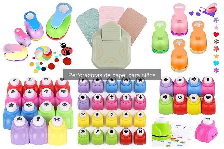 ** Ideas creativas con perforadoras de papel para niños