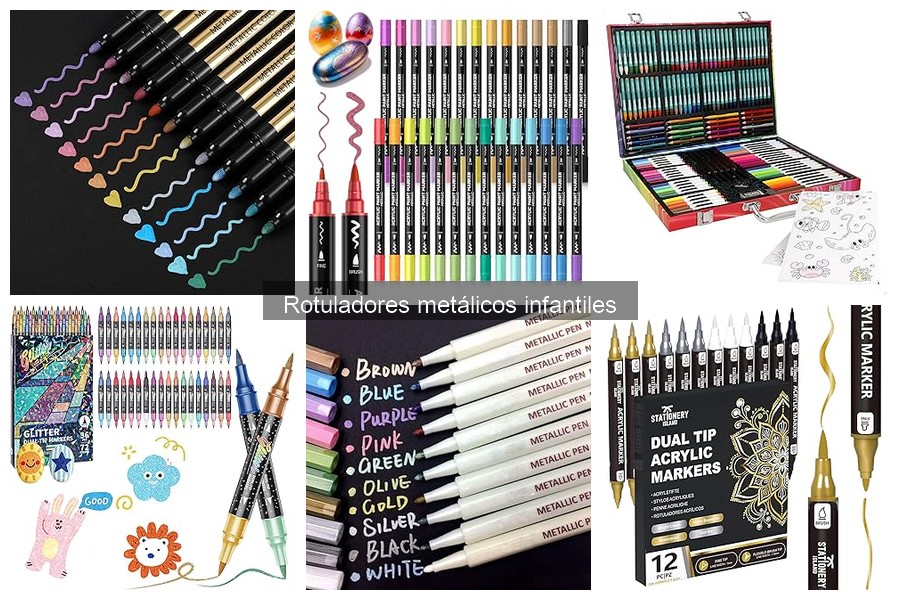 Ideas Creativas con Rotuladores Metálicos en Manualidades