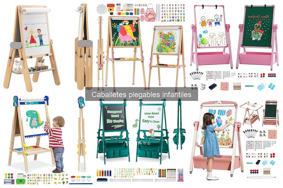 Ideas creativas para caballetes plegables infantiles