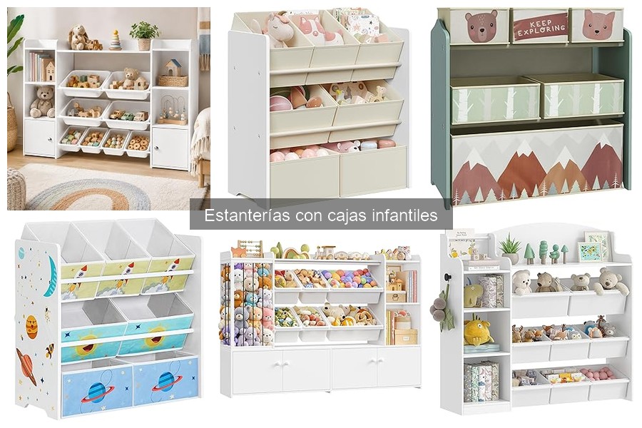 Ideas creativas para decorar con estanterías infantiles