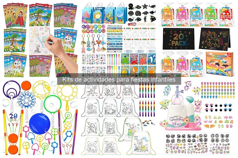 Ideas Creativas para Fiestas Infantiles sin Kits de Actividades