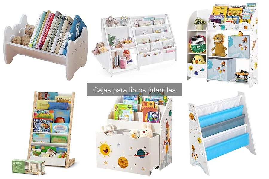 Ideas creativas para personalizar cajas de libros infantiles