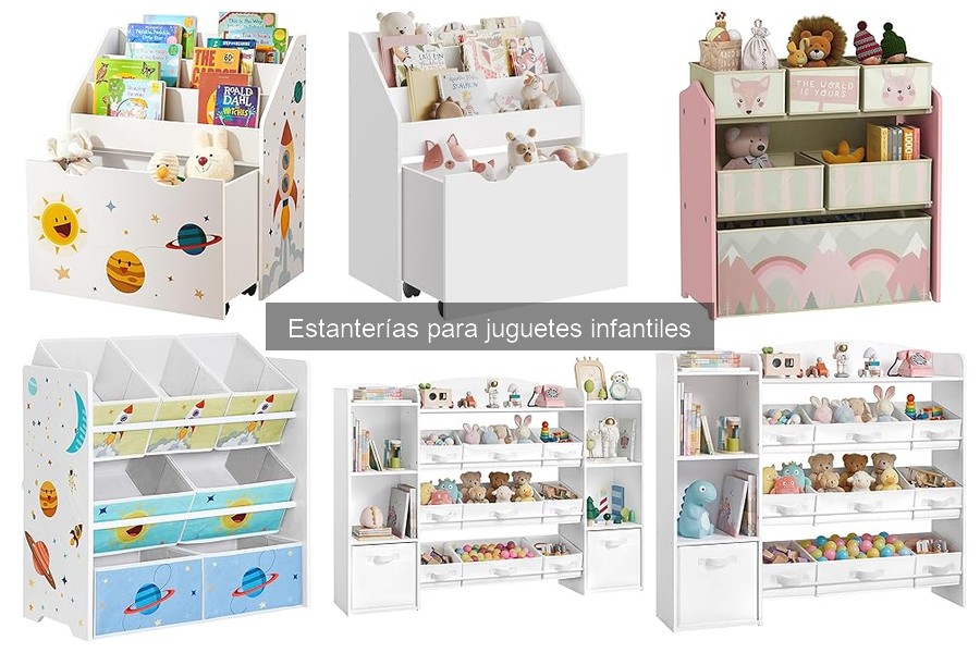 Ideas Creativas para Personalizar Estanterías de Juguetes