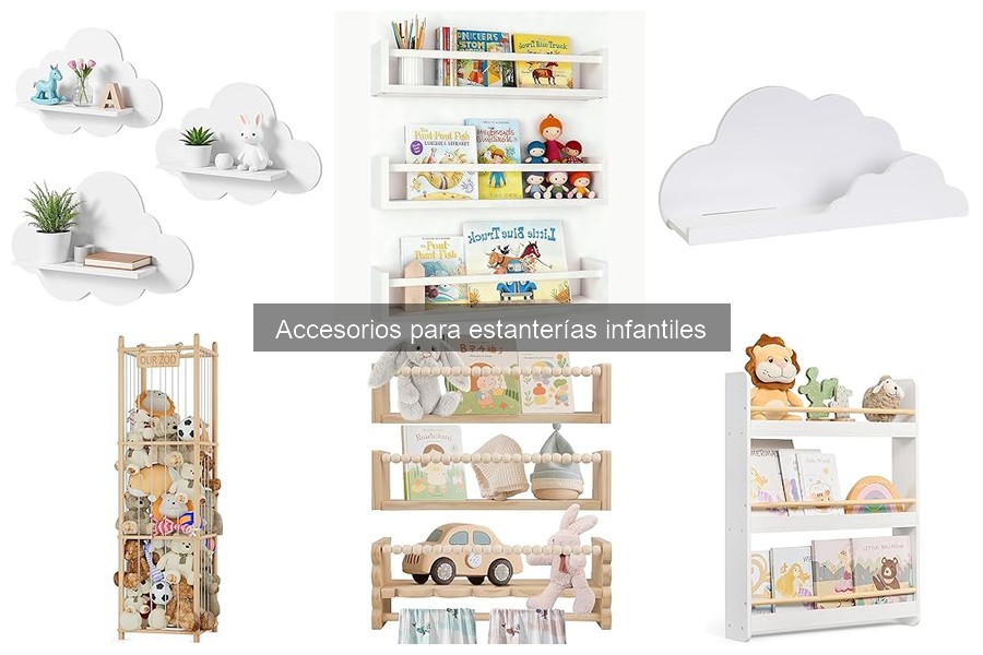 Ideas creativas para personalizar estanterías infantiles