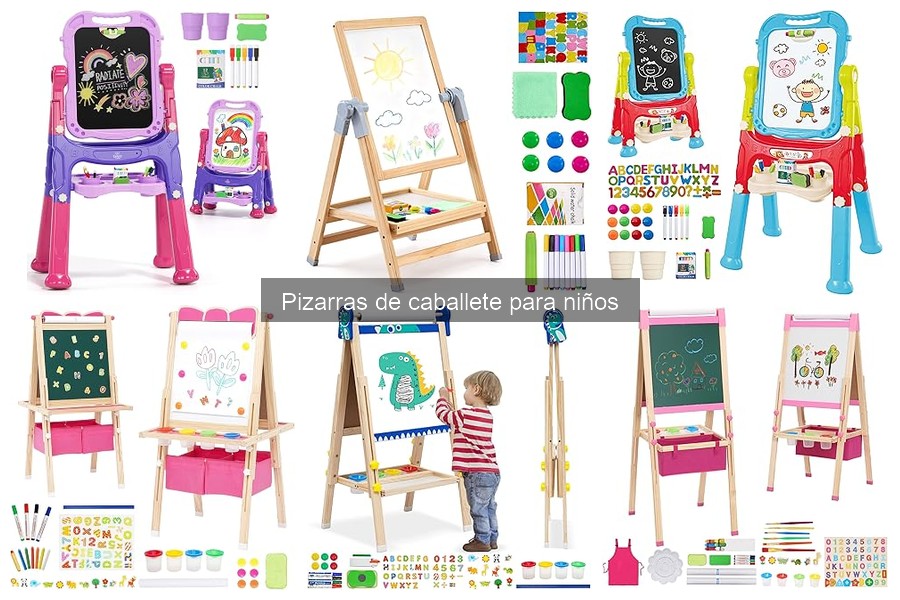 Ideas creativas para usar pizarras de caballete con niños
