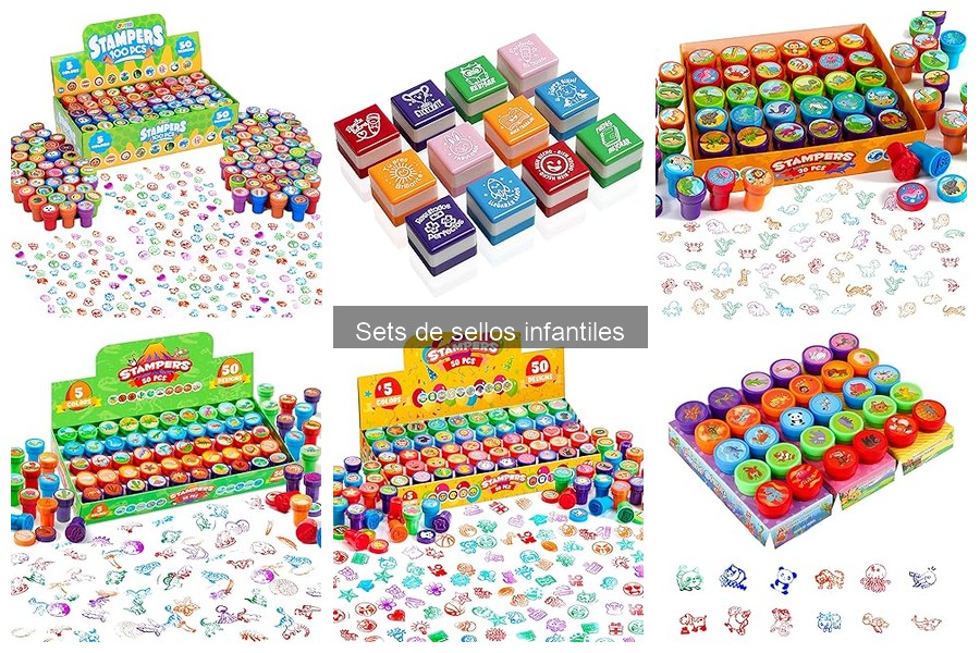 Ideas creativas para usar sellos infantiles en manualidades