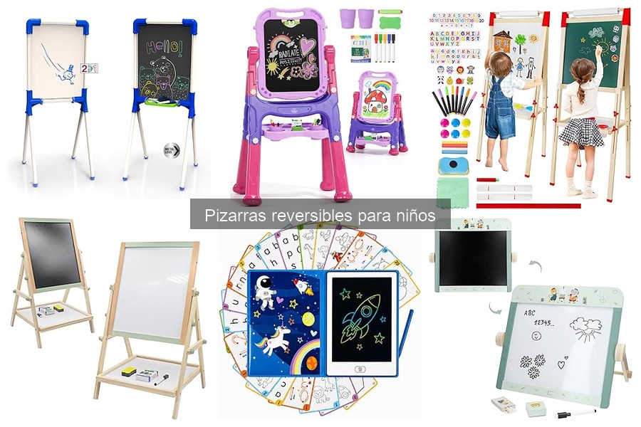 Ideas Creativas para Usar una Pizarra Reversible para Niños