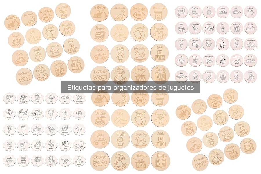 Implicaciones educativas de etiquetar juguetes para niños