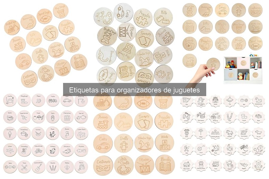 Involucra a tus hijos en la creación de etiquetas para juguetes