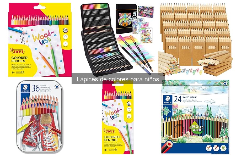 Lápices de colores y su impacto en el desarrollo infantil