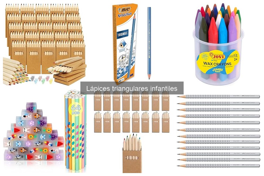 Lápices Triangulares vs. Normales: ¿Cuál Elegir para Niños?