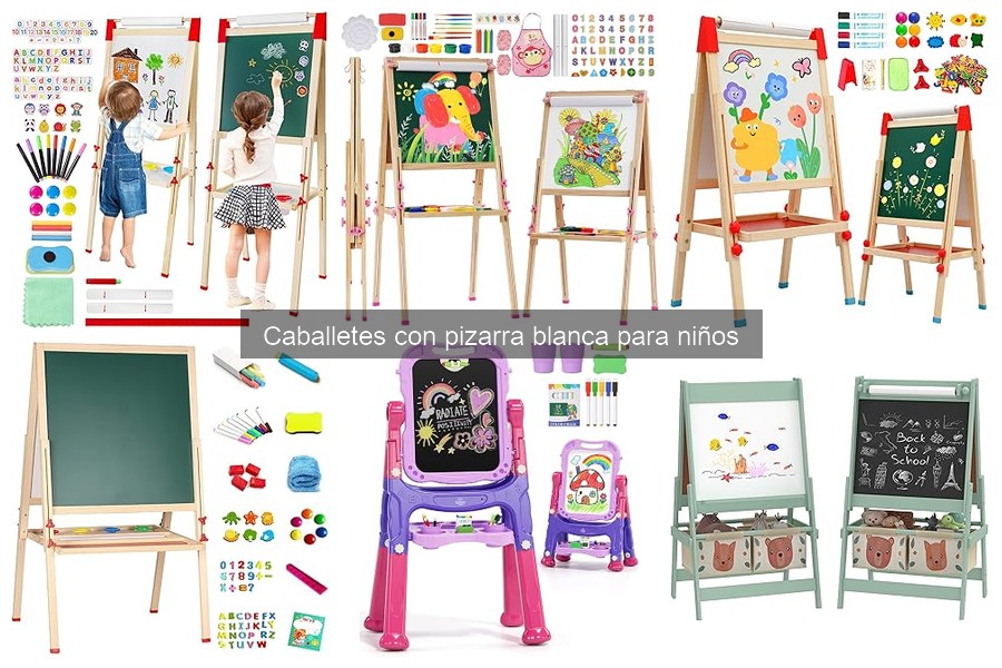 Las mejores marcas de caballetes con pizarra blanca infantil