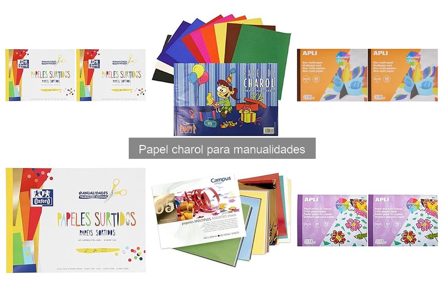 Las mejores marcas de papel charol para manualidades
