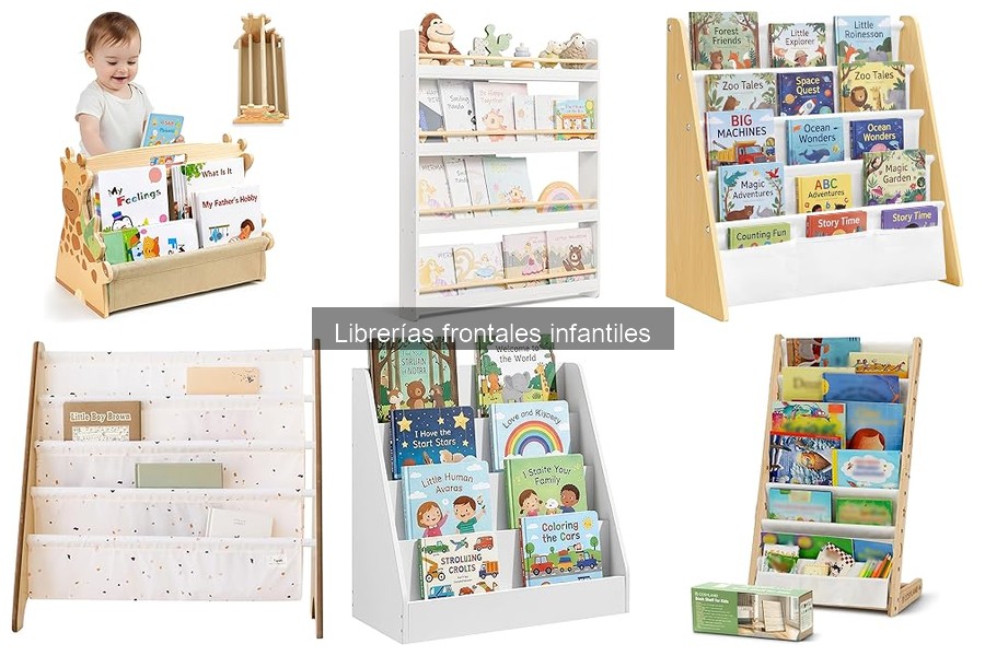Librerías frontales infantiles por edad: ¡mejores opciones!