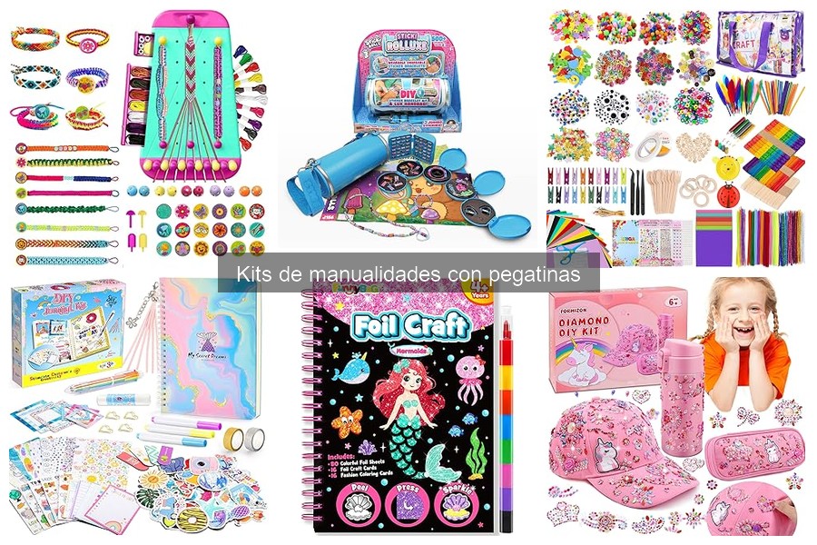 Los 10 kits de manualidades con pegatinas más vendidos en Amazon