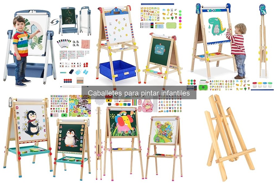 Los Mejores Materiales para Pintar en Caballetes Infantiles