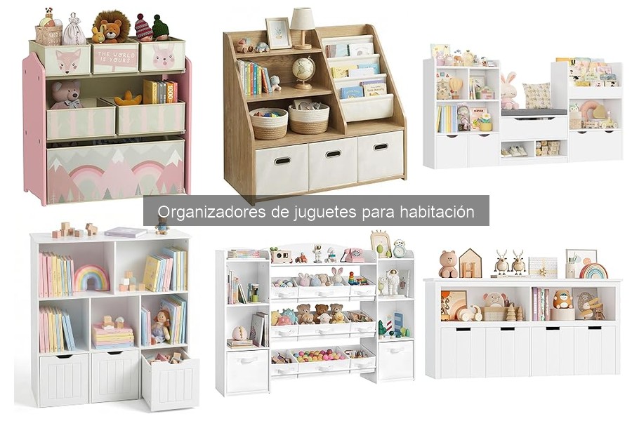 Los mejores organizadores de juguetes según opiniones de usuarios