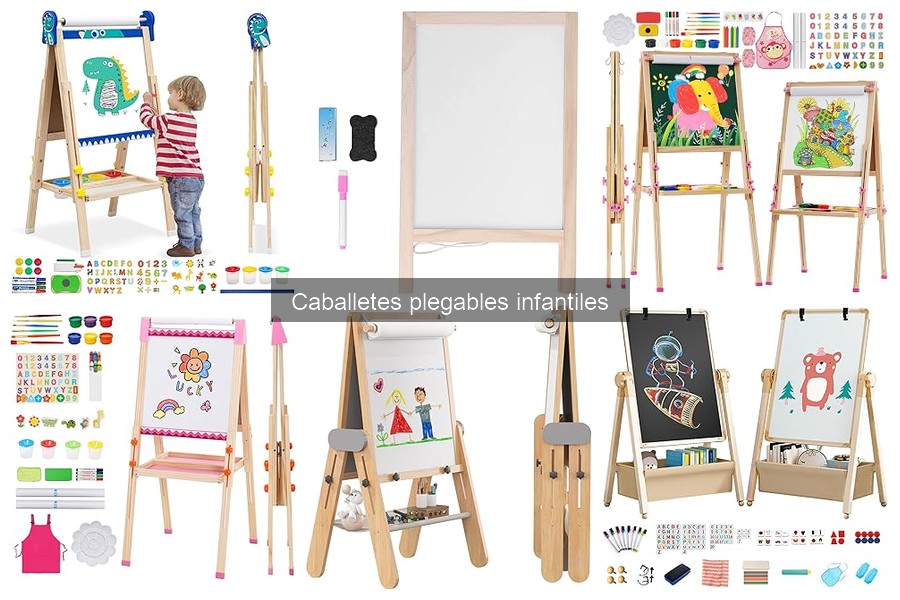 Materiales de caballetes plegables infantiles: guía completa