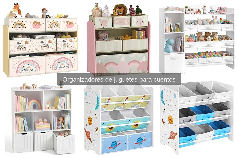 Mejor organizador de juguetes para cuentos: Guía de compra