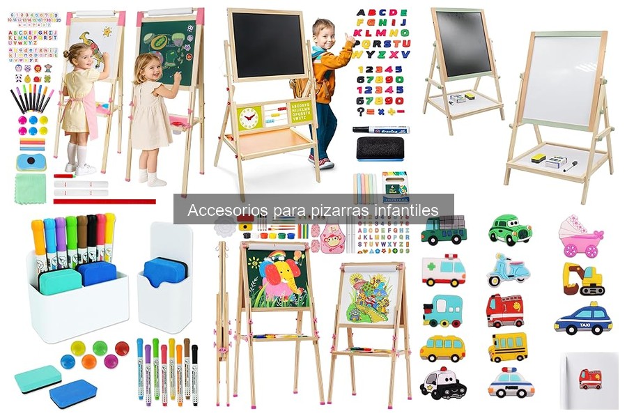 Mejores accesorios para pizarras infantiles en 2023