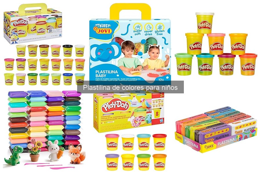 Mejores actividades creativas con plastilina para niños