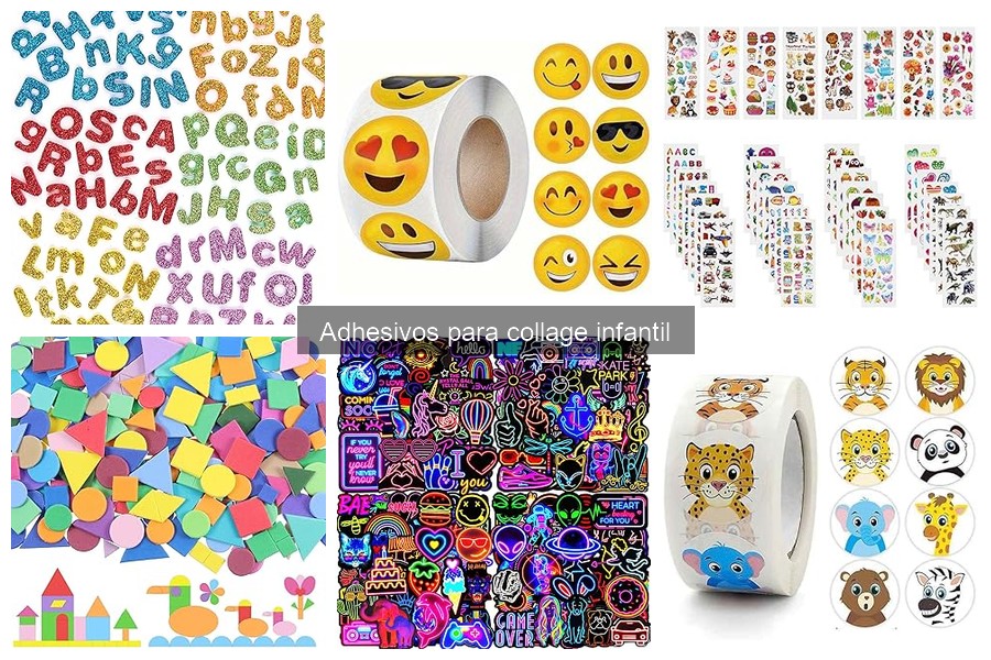 Mejores adhesivos para collage infantil: comparativa 2023