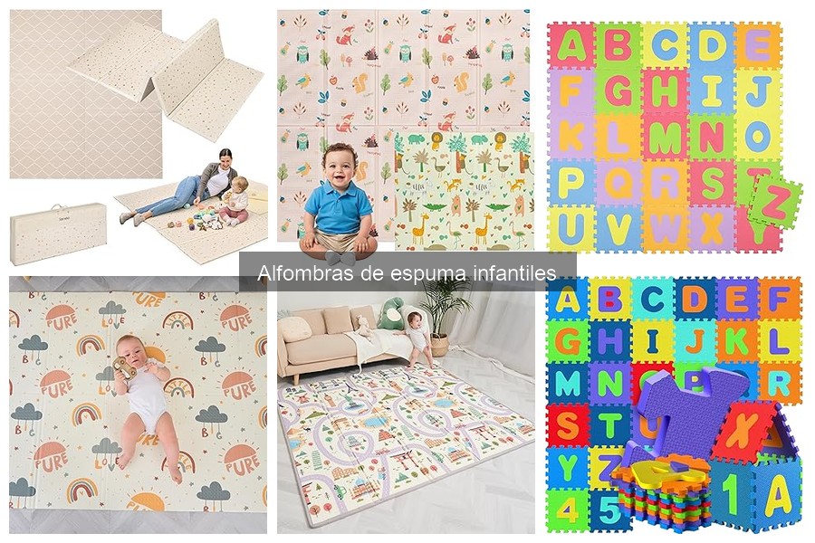 Mejores alfombras de espuma para espacios reducidos