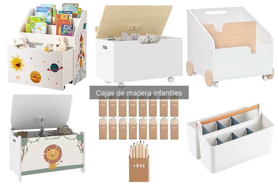 Mejores cajas de madera infantiles para almacenamiento