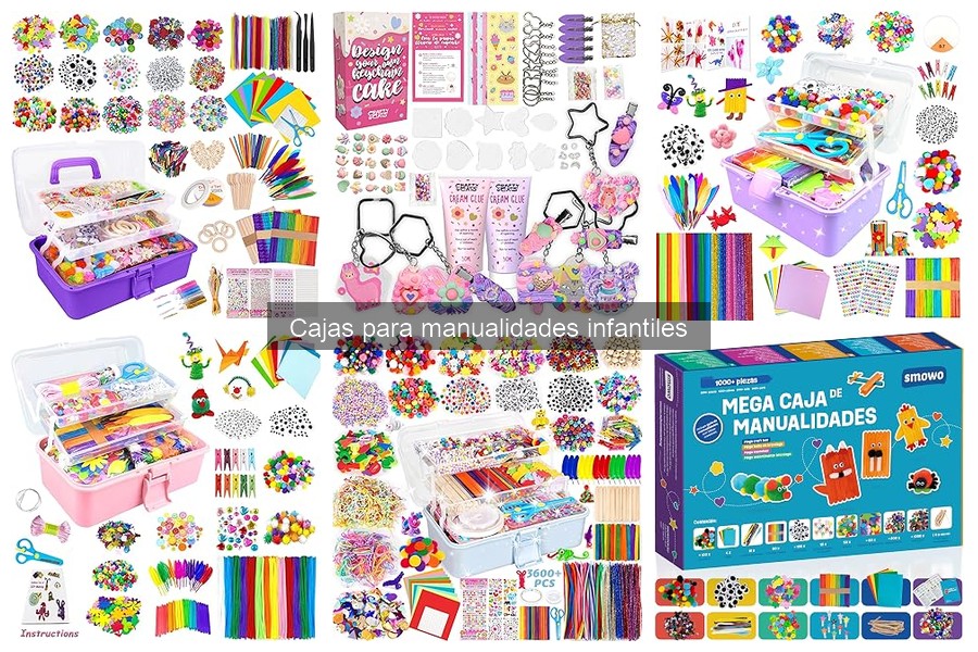 Mejores Cajas para Manualidades para Niños de 5 Años