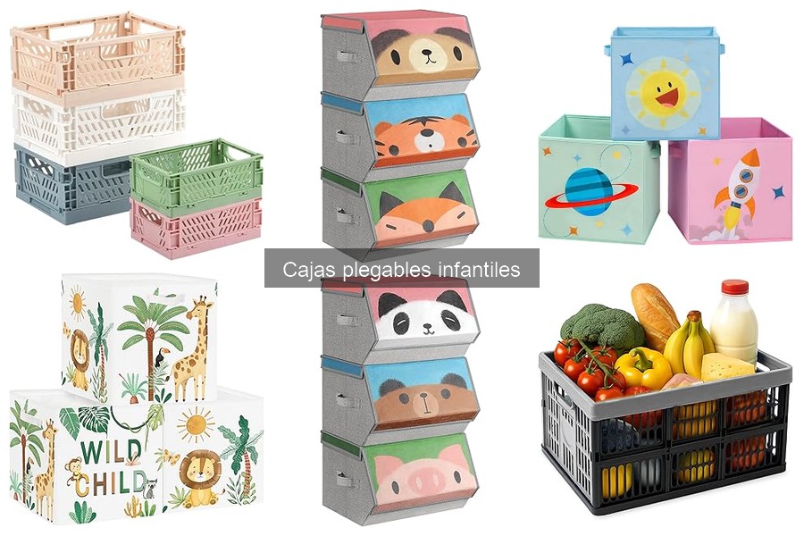 Mejores cajas plegables para organizar juguetes infantiles