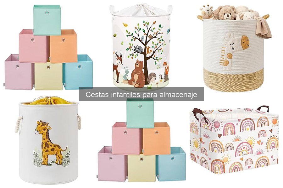 Mejores Cestas Infantiles para Organizar Juguetes