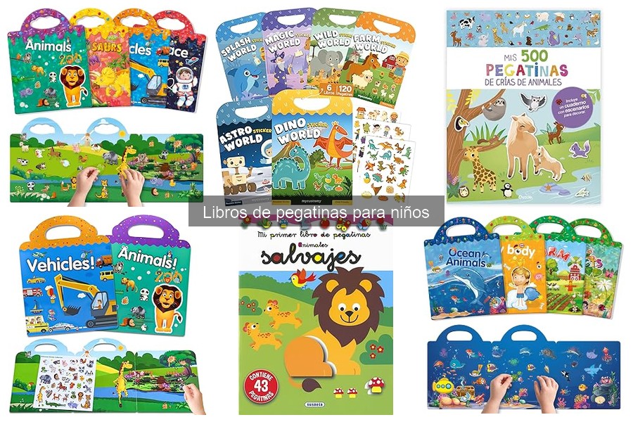Mejores creadores de libros de pegatinas para niños