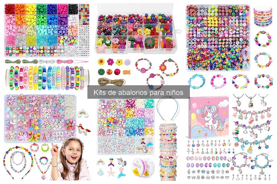 Mejores kits de abalorios para niños de 5 a 10 años