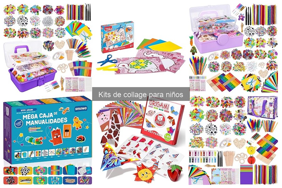 Mejores Kits de Collage para Fomentar la Creatividad Infantil