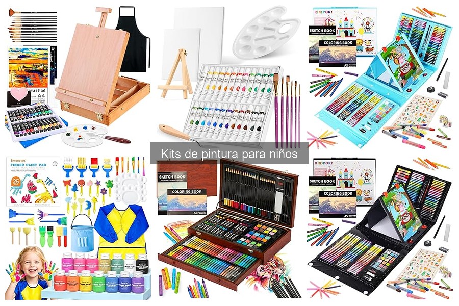 Mejores kits de pintura para niños según la edad