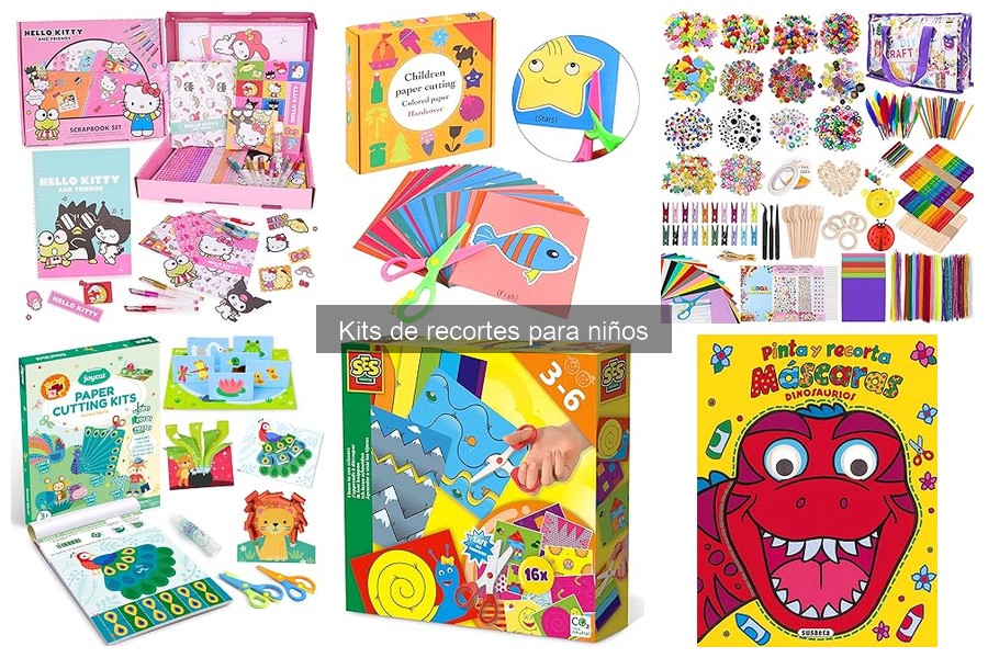 Mejores kits de recortes para niños según edad