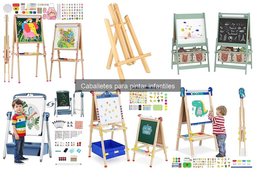 Mejores lugares para comprar caballetes infantiles baratos