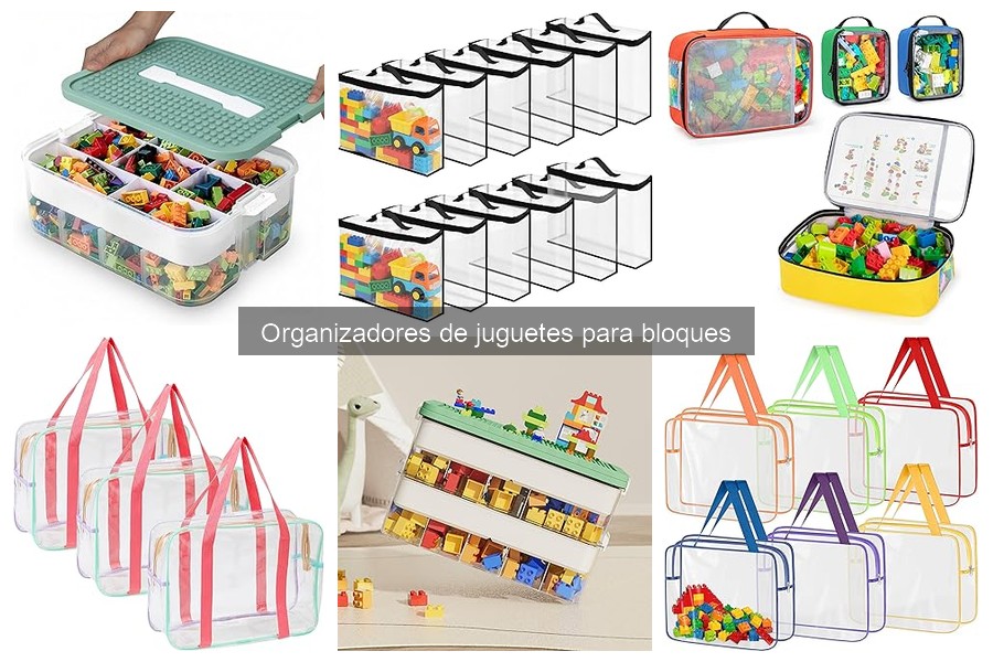 Mejores lugares para comprar organizadores de juguetes para bloques