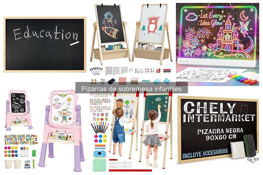 Mejores lugares para comprar pizarras de sobremesa infantiles