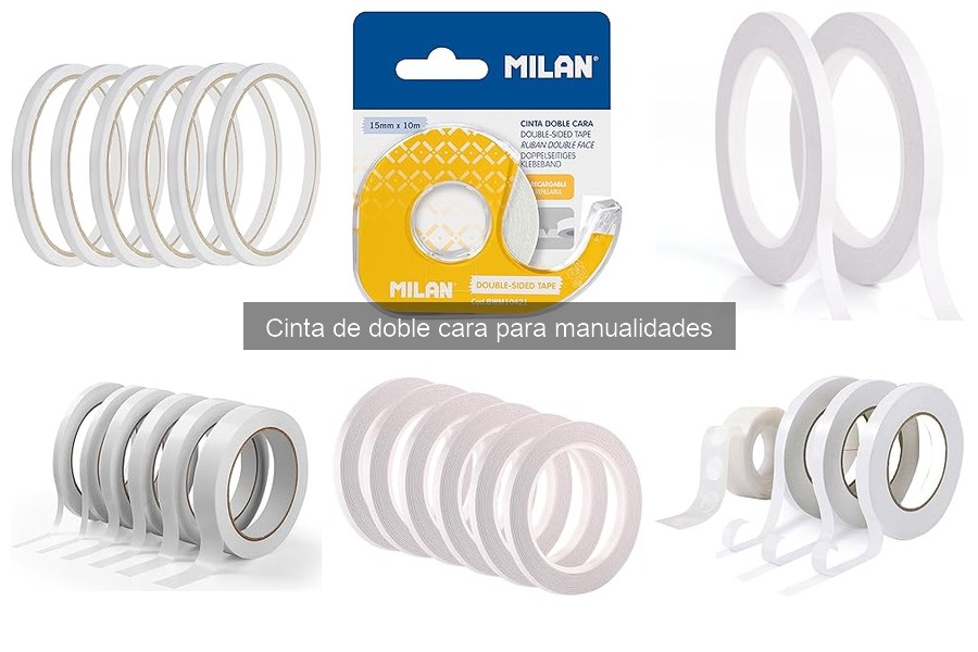Mejores marcas de cinta de doble cara para manualidades
